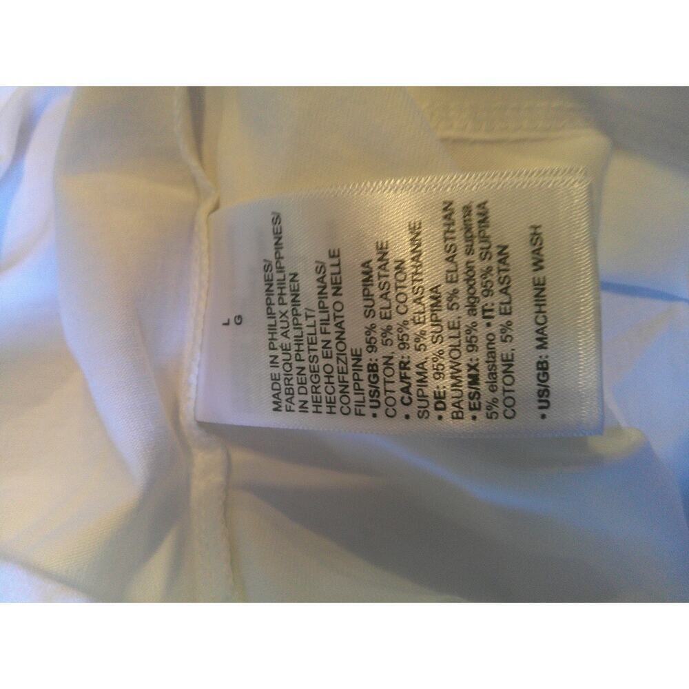 Lark & Ro Women's Three Quarter Sleeve V-Neck Blouse Size Large  - NWT - Picture 6 of 9